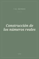 Portada de Construcción de los números reales
