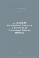Portada de La Unidad del Conocimiento: Las Artes Liberales en el Pensamiento Islámico Medieval