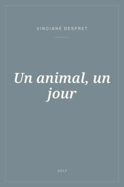 Portada de Un animal, un jour