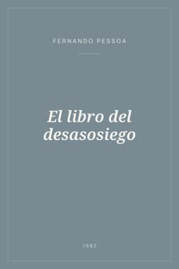 Portada de El libro del desasosiego