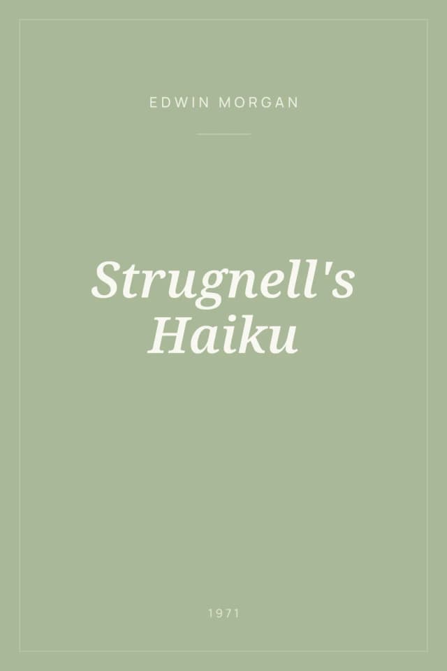 Portada de Strugnell's Haiku
