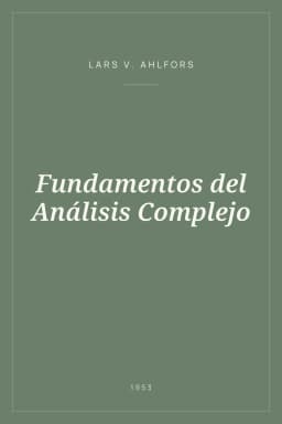 Portada de Fundamentos del Análisis Complejo