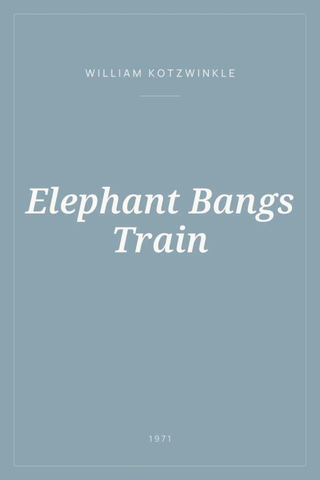 Portada de Elephant Bangs Train