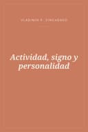 Portada de Actividad, signo y personalidad