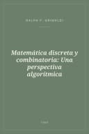 Portada de Matemática discreta y combinatoria: Una perspectiva algorítmica