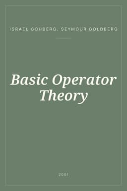 Portada de Basic Operator Theory