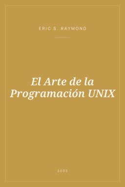 Portada de El Arte de la Programación UNIX