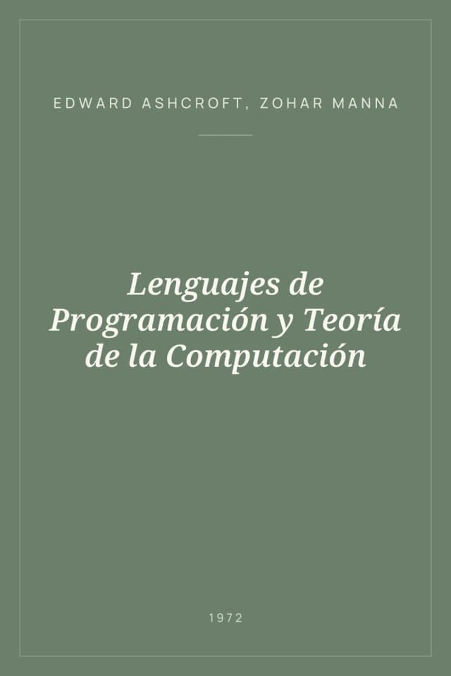 Portada de Lenguajes de Programación y Teoría de la Computación