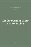 Portada de La burocracia como organización
