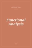 Portada de Functional Analysis