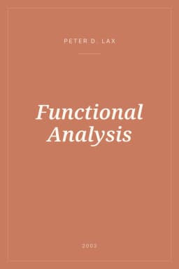 Portada de Functional Analysis