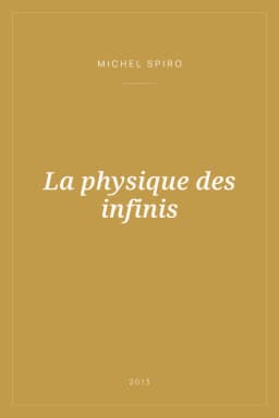 Portada de La physique des infinis