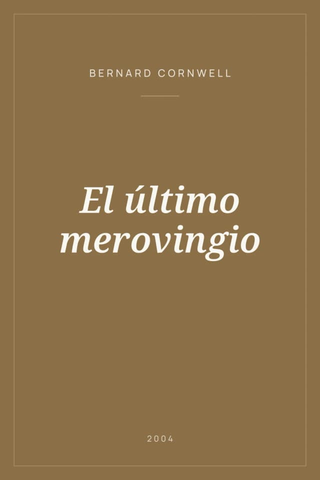 Portada de El último merovingio