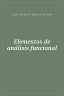 Portada de Elementos de análisis funcional
