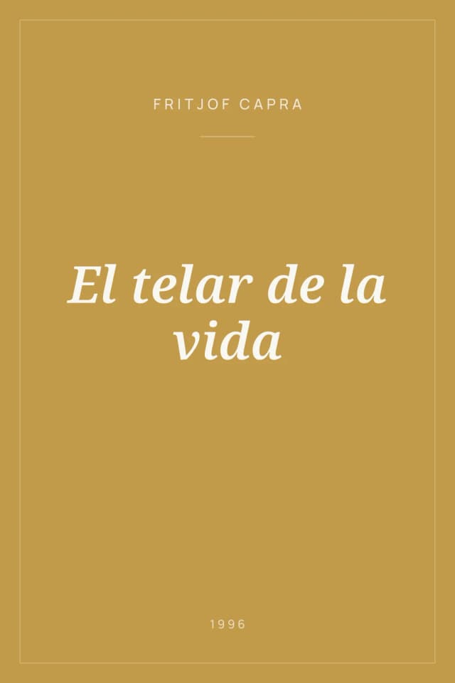 Portada de El telar de la vida