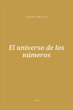 Portada de El universo de los números