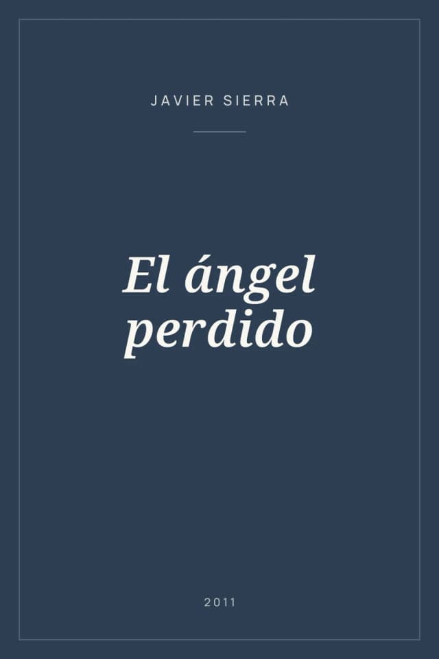 Portada de El ángel perdido