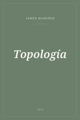 Portada de Topología