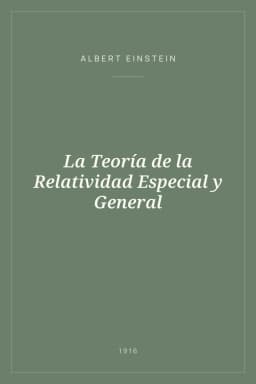 Portada de La Teoría de la Relatividad Especial y General