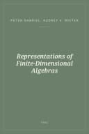 Portada de Representations of Finite-Dimensional Algebras