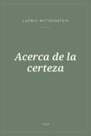 Portada de Acerca de la certeza