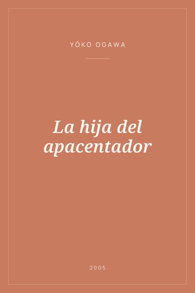 Portada de La hija del apacentador