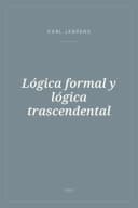 Portada de Lógica formal y lógica trascendental