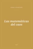 Portada de Las matemáticas del caos