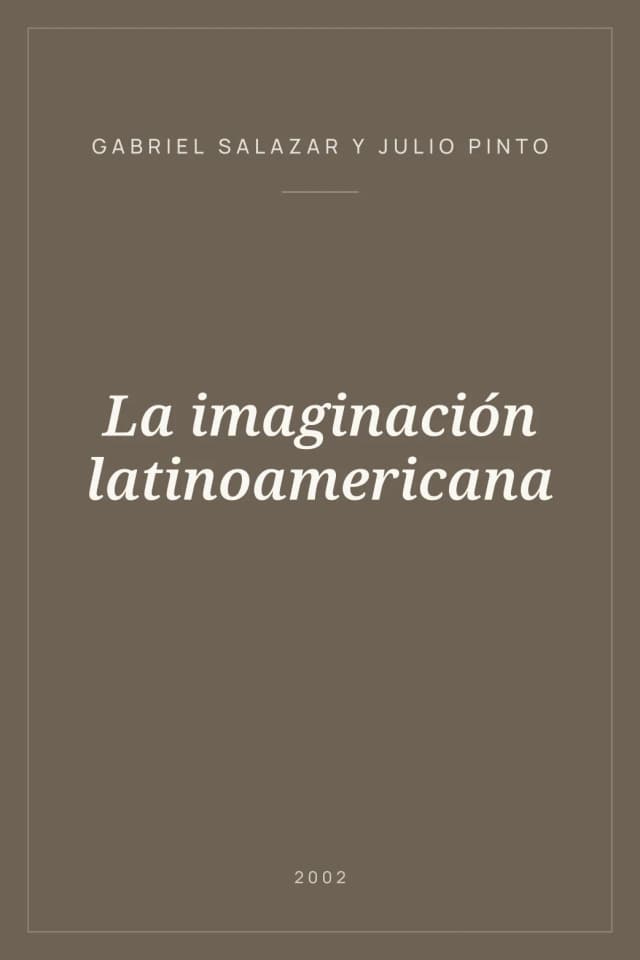 Portada de La imaginación latinoamericana