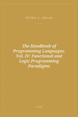 Portada de The Handbook of Programming Languages, Vol. IV: Functional and Logic Programming Paradigms