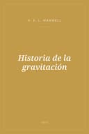 Portada de Historia de la gravitación