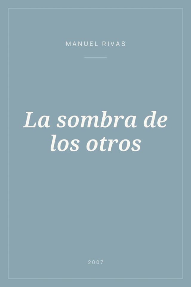 Portada de La sombra de los otros