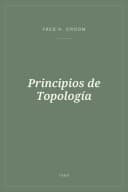 Portada de Principios de Topología