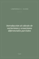 Portada de Introducción al cálculo de variaciones y ecuaciones diferenciales parciales