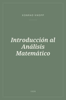 Portada de Introducción al Análisis Matemático