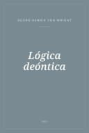 Portada de Lógica deóntica