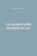 Portada de La insoportable levedad del ser