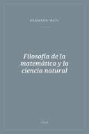 Portada de Filosofía de la matemática y la ciencia natural