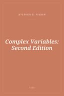 Portada de Complex Variables: Second Edition