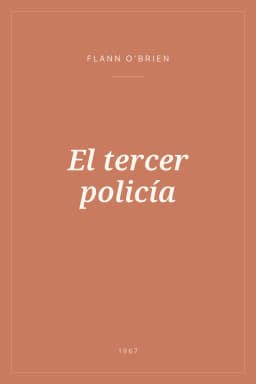 Portada de El tercer policía