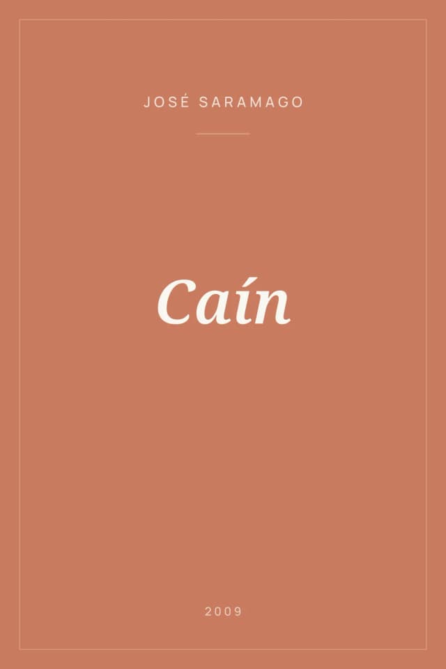 Portada de Caín