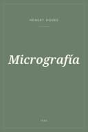 Portada de Micrografía
