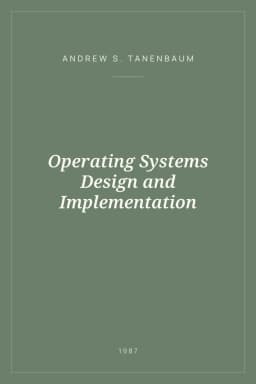 Portada de Operating Systems Design and Implementation