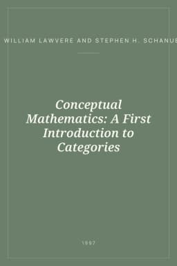 Portada de Conceptual Mathematics: A First Introduction to Categories