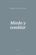 Portada de Miedo y temblor