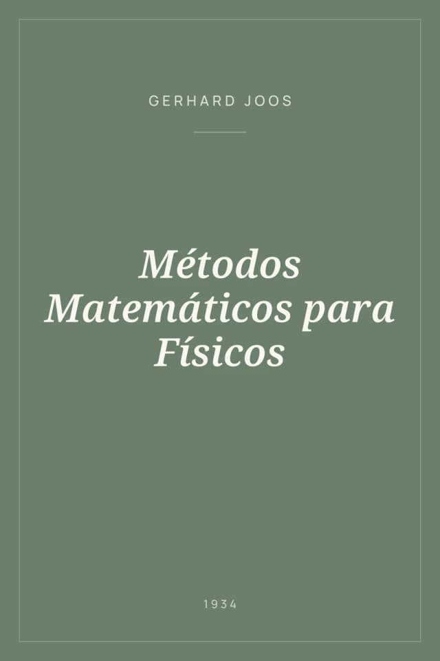 Portada de Métodos Matemáticos para Físicos