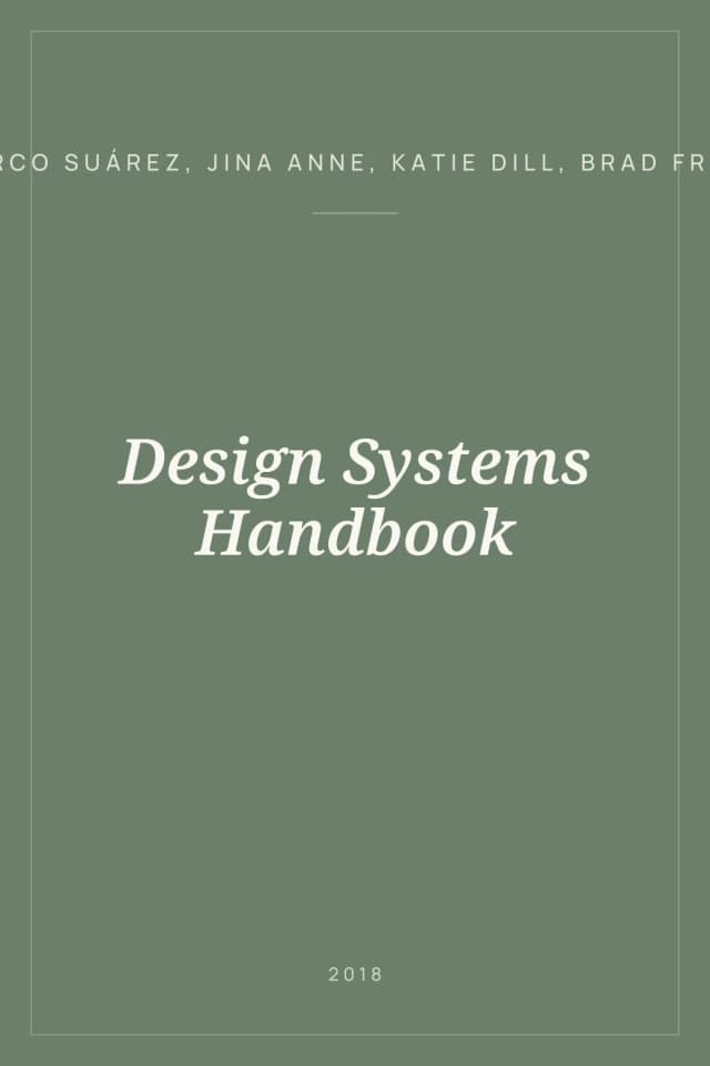 Portada de Design Systems Handbook