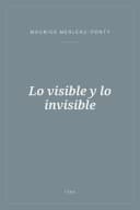 Portada de Lo visible y lo invisible