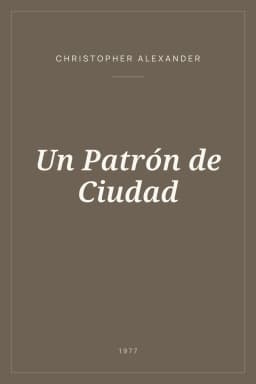 Portada de Un Patrón de Ciudad