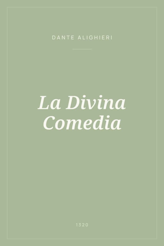 Portada de La Divina Comedia